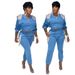 Spring And Autumn Fashion Women's V-Neck Tassel Elastic Elegant Two-Piece Set_ecoleips.com
