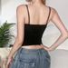 2026 Summer Fashion Trend Women's New Spaghetti Strap V-Neck Backless Lace Trim Slim Tank Top_ecoleips.com