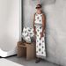 Fashion Casual Sexy Linen Vest Wide Leg Pants Suit_ecoleips.com