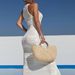 New European And American Cross-border Beach Sexy Hollow-out Tank Top With Side Slit Bikini Sleeveless Dress_ecoleips.com