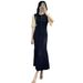 Summer Fashion High-End Women's Dress French Style Fit Slim Waist Long Knitted 26 New_ecoleips.com