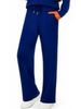 Women's Fleece Lined Sweatpants Loose Straight Leg Casual Solid Color Autumn Winter Comfortable plus Size Trousers_ecoleips.com