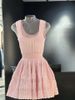 High-end New Short Dress Women's Summer French Style Exquisite Design Sense Niche Sleeveless Vest Stitching Dress Sweet PNW7_ecoleips.com