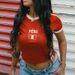 Women's Slim Fit Soccer Jersey National Pride Embroidered Short Sleeve Breathable Polyester World Cup Fan Apparel_ecoleips.com