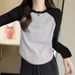 German Velvet New Autumn And Winter Printing Inner With Simple Shoulder Plush Thickened Long-sleeved T-shirt Bottoming Shirt For Women_ecoleips.com