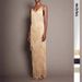 Stylish V Neck Sleeveless Tassel Decor Long Dress Fashion Cocktail Party Prom Evening Gown_ecoleips.com
