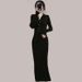 Autumn Winter European American Style Slim For Women French Hot Girl Royal Sister Sweater Tight Bodycon Knitted Long_ecoleips.com