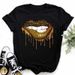 Cross-border Plus-size Loose-fitting Fashionable New Leopard Heart Print Short-sleeve T-shirt For Women_ecoleips.com