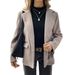 DiYun European And American Elegant Vintage Long-Sleeve Jacket Women's Clothing 2025 Autumn/Winter_ecoleips.com