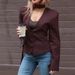 Women's Fashion 2025 Autumn New Fashionable Elegant Cardigan Button Small Suit Slim Fit Solid Color Jacket_ecoleips.com
