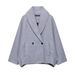 Women’s Double-Breasted Wool Coat – Mid-Length Winter Overcoat, European & American Style, Faux Fur Trim, Warm & Elegant_ecoleips.com