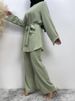 Hot Selling Arrivals Muslim Woman Tops And Pants Set Hight Quality Two Peice Set For Women Islamic Turkey Clothes Dubai Fashion_ecoleips.com