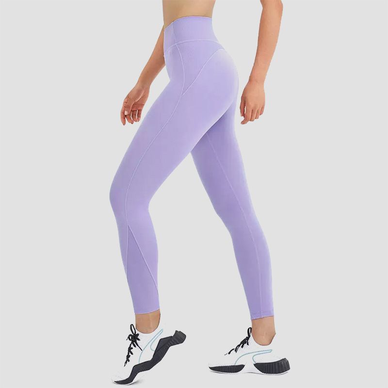 Women's Clothing Quick-drying Stretch High Waist Hip Lifting Sports Yoga Pants Nude Feeling Pants Tight Slimming Leggings_ecoleips.com