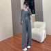 European Style Women's Casual Sportswear Set Korean High-End Three Piece Early Autumn Fashion Petite Clothing_ecoleips.com