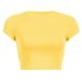 New Solid Color Women's Summer Short Round-neck Top, DIY With Pictures Is Accepted_ecoleips.com