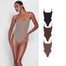 SKIMS Kardashian FITS EVERYBODY CAMI Slim Fit Camisole Bodysuit For Layering And Sexy Look_ecoleips.com