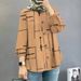 Women's Clothing Middle East Malay New Women's Muslim Floral Shirt Fashion Puff Sleeve_ecoleips.com