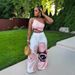 women's clothing casual shoulder print pants fashion 2 piece set_ecoleips.com