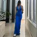 European And American Style Women's Clothing 2025 Summer New Solid Color Sleeveless Sexy V-neck Halter Neck Strapless_ecoleips.com