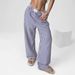 Women's High-Waisted Wide-Leg Pants Casual Striped Trousers Loose Fit Harajuku Style Comfortable Lounge Pants_ecoleips.com