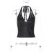 Women's Clothing Elegant Polka Dot Halter Neck Camisole Backless V Neck Top Slimming Waist Spring Summer Fashion_ecoleips.com