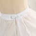Wedding Dress Hoop Skirt – 4 Steel Hoops, Adjustable Waist, Floor-Length Petticoat For Bridal & Formal Gowns (White)_ecoleips.com