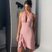 European American Women's Fashion 2025 Summer New Arrival: Stylish And Sexy Deep V Backless Waist-Cinching Sleeveless_ecoleips.com