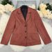 Women's Slim Fit Autumn Blazer Jacket - European Style Thickened Suit Coat For Office & Casual, Black/White/Khaki_ecoleips.com