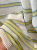 Korean Contrasting Striped Long-sleeved T-shirt Women's Summer 2026 New Fashion Loose Casual Versatile Thin Knitted Top_ecoleips.com