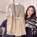 Women's Clothing Suit Jacket For Women Summer New Khaki High Waist Shorts Women's Suit Light Luxury High End_ecoleips.com