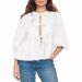 Verve 2025 Spring Summer New Women's Sweet Casual Tie Striped Shirt_ecoleips.com