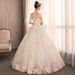 Women's Lightweight Wedding Dress French Style Off Shoulder Design New Super Fairy Like Forest Inspired Floor Length Simple Train_ecoleips.com