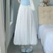 Women's Clothing Blue Streamer Bud Skirt Summer New High Waist A Line Slim Streamer Gauze Skirt Hepburn Style Skirt_ecoleips.com