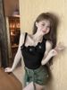 Irregular Design Three-dimensional Floral Knitted Camisole For Women, New Summer Trendy Slim-fit Outerwear Top_ecoleips.com