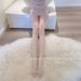 Women's Clothing Dark Sexy Skin Transparent Anti Snagging Jacquard Bottoming Socks Slimming And Beautiful Legs Versatile Women's Black Silk Pantyhose_ecoleips.com