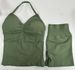 Women's Clothing High Elastic Ultra Fine Matte Nylon Sports Vest Set Halter Neck Bra And Shorts Active Outfit_ecoleips.com