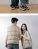 90 Fleece New Couple Models Men's And Women's Down Jackets, Vests, Warm Autumn And Winter Down Vests_ecoleips.com
