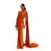 Women's Sexy Satin Ribbon Halter Strapless Sleeveless Maxi Dress – Elegant Party Evening Gown 2026_ecoleips.com