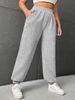 Women's Fleece Lined Casual Sports Sweatpants Loose Fit Winter Clothing European American Style Independent Store_ecoleips.com