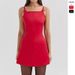Sweet Style Women's 2025 Summer New Fashion Solid Color Bowknot Splicing Design Strap Short Dress_ecoleips.com