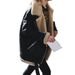 Autumn Winter Lamb Wool Women's Motorcycle Suede Collar Leather Jacket Casual Cotton Coat_ecoleips.com