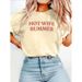 Summer New Arrival Women's T-Shirt Short Sleeve round Neck Print Design Casual Top for Adults_ecoleips.com