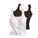 Women's Solid Color Padded Vest One Piece Support Sleeveless Tank Top Beautiful Back Design Summer Outerwear Undershirt_ecoleips.com