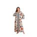 Elegant Muslim Abaya Dress For Women - Modest Long Sleeve Loose Fit Islamic Prayer Gown - S/M/L/XL/XXL_ecoleips.com
