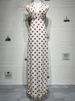 Mozision Polka Dot Backless Sexy Maxi Dress Women Elegant Halter Deep V Neck Sleeveless Bodycon Split Club Party Long Dress_ecoleips.com
