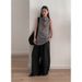 Suitable For All Seasons CLEAN SPACE Elegant Loose Casual For Women 2025 Guangzhou Thirteen Lines New High Waist Wide Leg Pants 53211_ecoleips.com