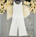 Women's Clothing Solid Color Button Insert Pocket Loose Casual Bib Jumpsuit_ecoleips.com