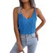 Real Shot Of 2026 Spring/Summer European And American Casual V-neck Twisted Hollow-out Top, Vacation Knitwear,_ecoleips.com