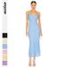 2025 Summer High-End Temperament Pure Desire Style Evening Slim Fit Suspender Dress For Women_ecoleips.com