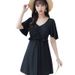 Women's Two Piece Swimsuit plus Size Slimming Conceals Belly Conservative Suitable for Hot Springs And Vacations_ecoleips.com
